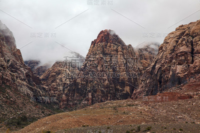 美国内华达州的红岩峡谷国家公园。