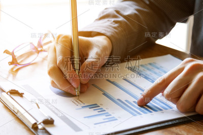 分析图表文件的业务人员