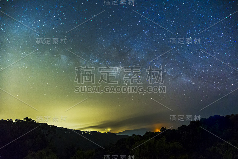 银河和星空