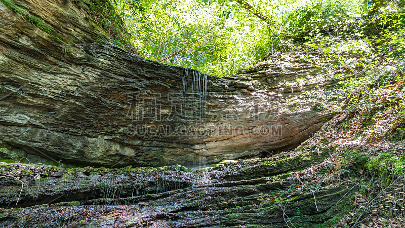 攀登布雷根茨的via ferrata