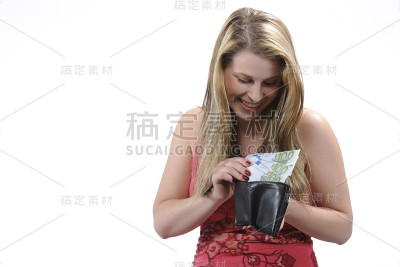 有钱的幸福女人