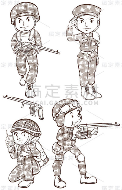 士兵用枪