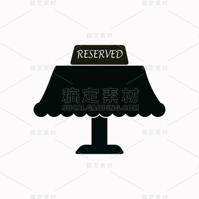 保留表向量图标
