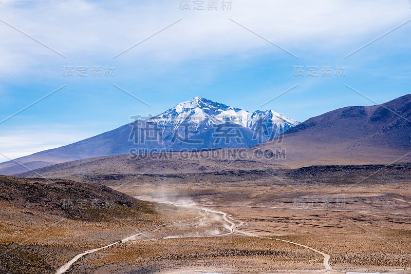 南美洲玻利维亚阿塔卡马地区美丽的风景