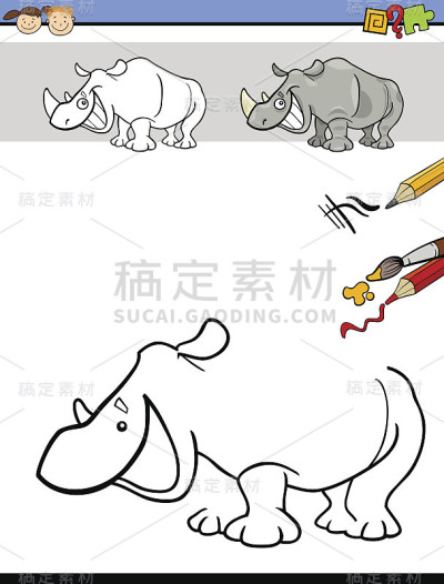 绘画和上色任务