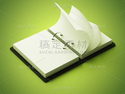 空白白纸记事本