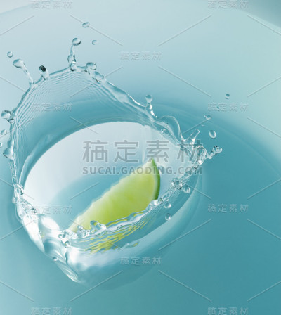 石灰飞溅