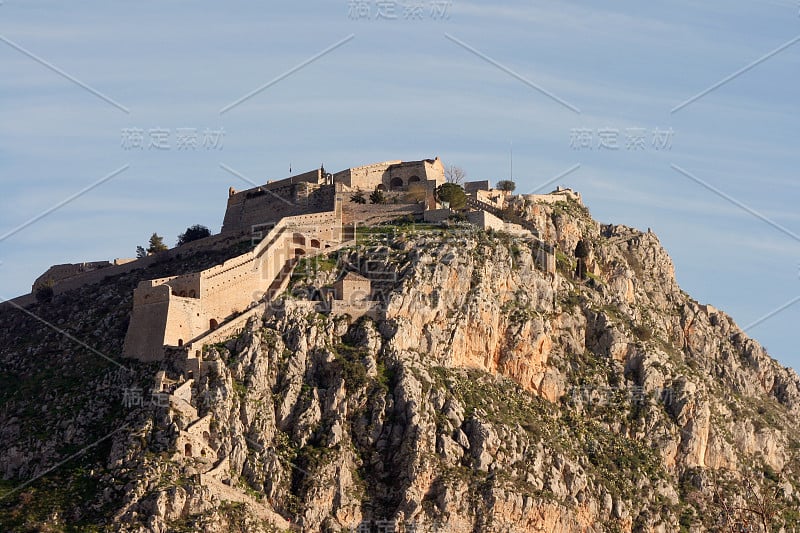 堡的nafplio