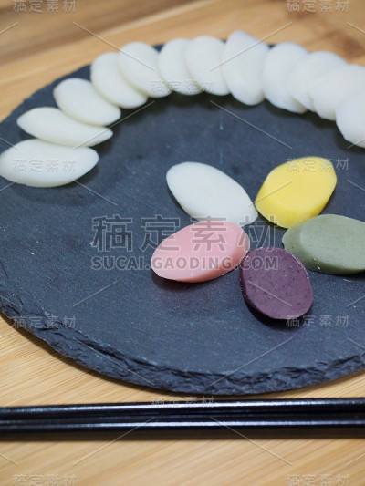 韩国食物，五色棒年糕