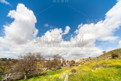 托莱多山的风景。