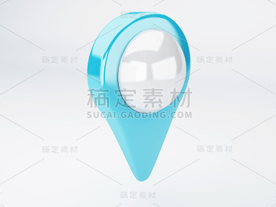 将指针图标映射到孤立的白色上