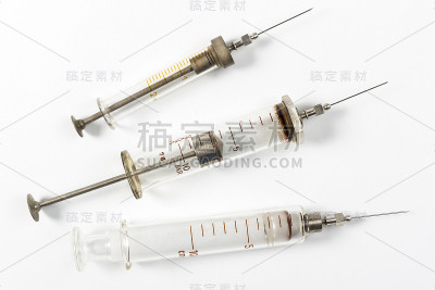 古董玻璃注射器