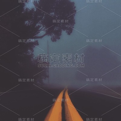 雾蒙蒙的路径