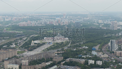胜利公园莫斯科俄罗斯航空