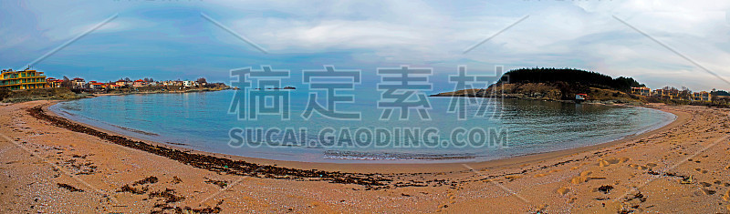 海湾全景图