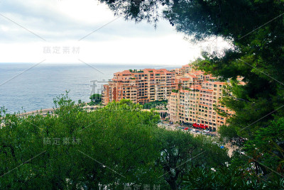 法国里维埃拉。摩纳哥。蒙特卡洛。港口