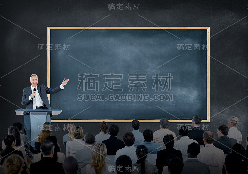 向商业人士介绍演讲者
