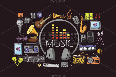 音乐概念网页设计模板