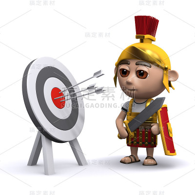 3d罗马士兵研究目标