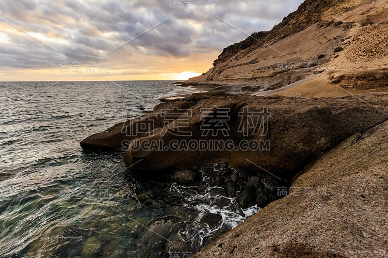 特内里费风景-科斯塔阿德耶日落