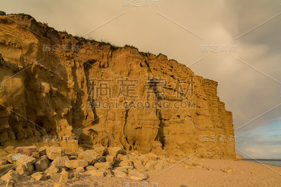 西湾，侏罗纪海岸，多塞特，英国