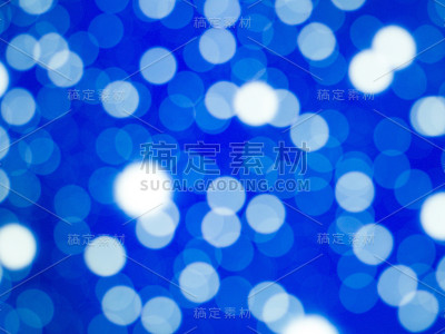抽象的散景。光点、星星、夜空背景模糊或散焦