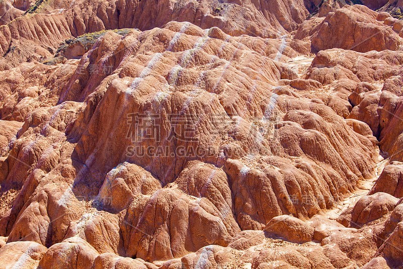 张掖丹霞地质公园风景秀丽