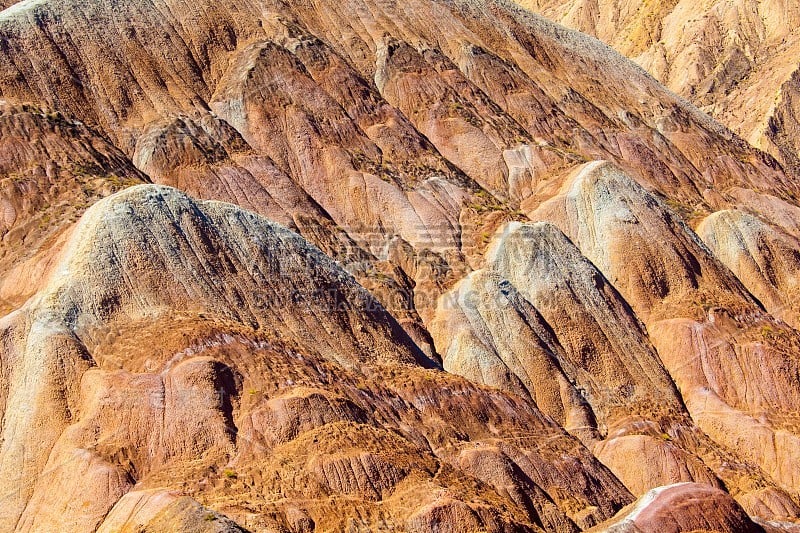 张掖丹霞地质公园风景秀丽