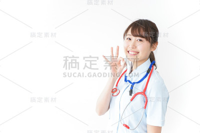 护士做ok手势