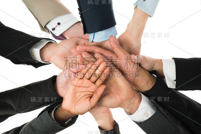 业务团队堆叠手