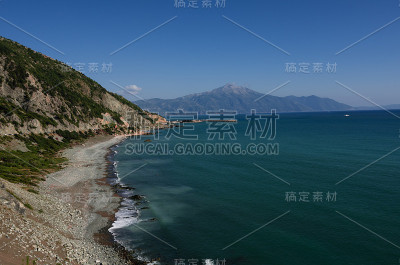 土耳其最长的海岸地带，萨曼达格