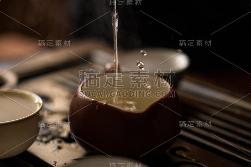 中国传统茶道中的绿茶滴茶