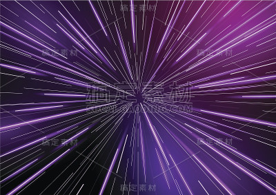 复古曲星光束