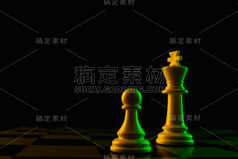 近手走卒，国际象棋，棋盘，游戏，对抗。