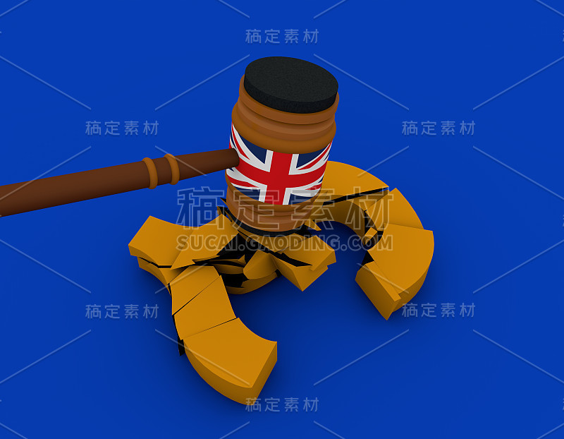 英国锤英镑欧元标志