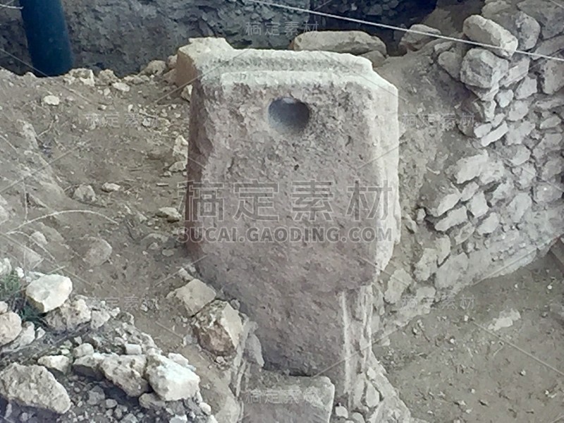 Göbeklitepe Örencik村联合国教科文组织世界遗产方尖碑动物图案Şanlıurfa的第