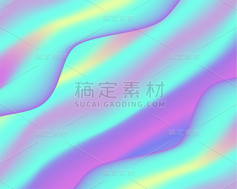 矢量抽象全息背景