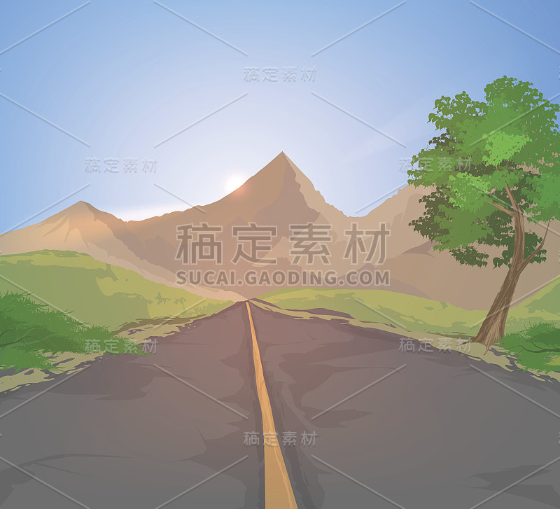 乡村公路风景