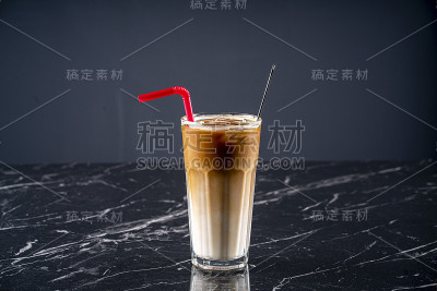 冰咖啡库存照片