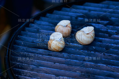 烤蜗牛，蜗牛，大蒜