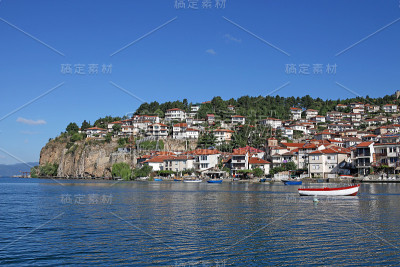 奥赫里德湖和马其顿城