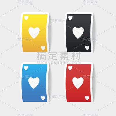现实设计元素:扑克牌