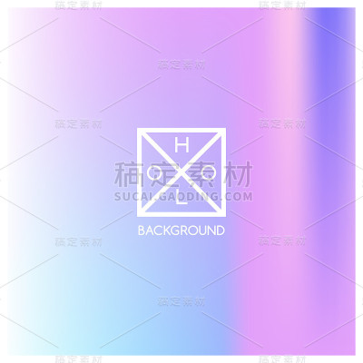 全息背景。整体闪亮的封面。