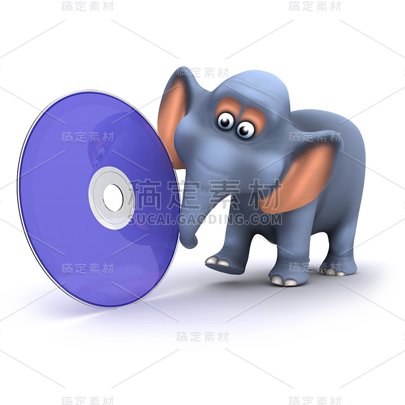 3d大象有一个dvd