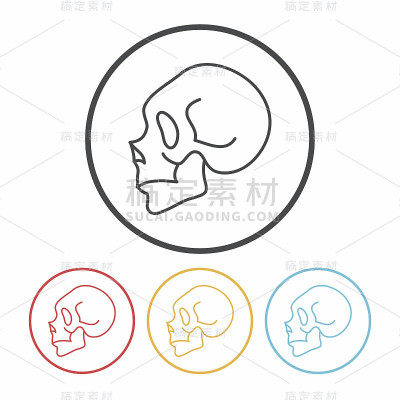 骨架线图标