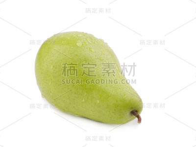 鲜绿的梨