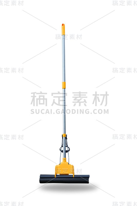 打扫办公室地板或打扫卫生的暴徒