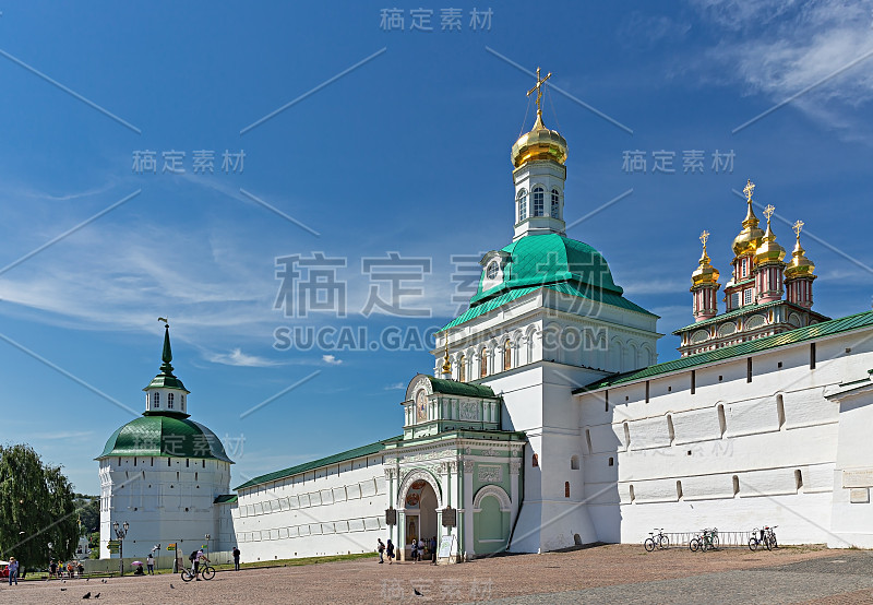 圣Trinity-St。Sergius Lavra, Sergiev Posad，俄罗斯