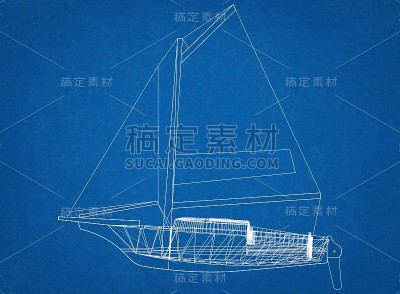 帆船蓝图