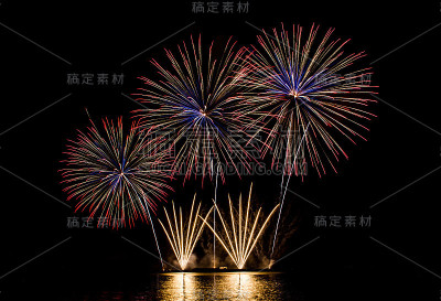 美丽的烟花